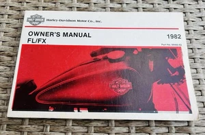 Harley Davidson 1982 Owners Manual FL/FX - Picture 1 of 6