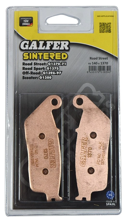 Galfer Brake Pads Front For Triumph Scrambler (865cc) 2010-2015 — 第 1/1 张图片