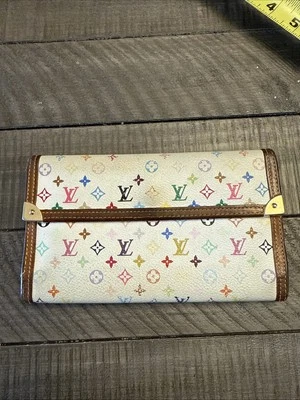 Louis Vuitton Monogram Takashi Murakami Multicolor Wallet Trifold - Image 1 of 4