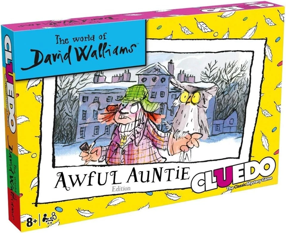 Winning Moves Cluedo David Walliams Awful Auntie Board Game