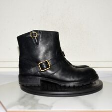Marc By Marc Jacobs Ankle Boots Black Leather Women 40