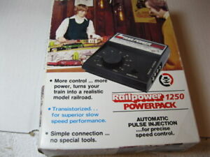 MRC Railpower 1250 Model Train Powerpack For HO, N and Z Scale Trains (Lot 85)