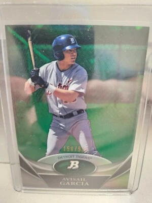 Bowman Platinum Prospects Green Refractors 2011 #BPP12 Avisail Garcia/599 SP Foto 1 de 3