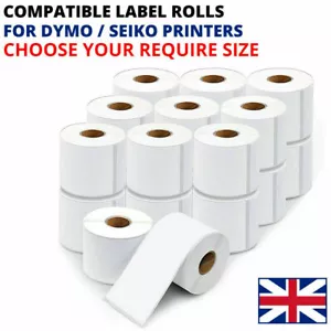 LABELWRITER DYMO COMPATIBLE LABELS For Turbo 330 440 450 4XL 11352 11354 99012 - Picture 1 of 36