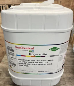 ROGERSOLITE BY RYCOLINE/SUN CHEMICAL NEW 5 GALLON ***FREE SHIPPING*** - Picture 1 of 1