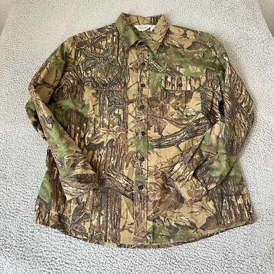 Vintage Walls Shirt Mens Extra Large XL Brown Camouflage USA Hunting Realtree - Image 1 of 4