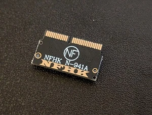 New M.2 nVME SSD Card for Upgrade MacBook Air (2013-2017) Pro (Late 2013-2015) - Picture 1 of 2