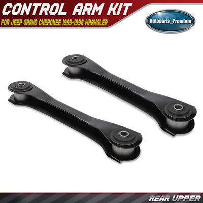 2x BRAZO DE CONTROL SUPERIOR TRASERO PARA JEEP GRAND CHEROKEE 1993-1998 WRANGLER 1997-2006 Foto 1 de 4