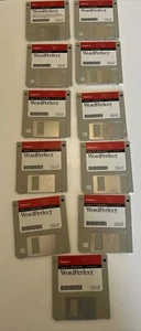 Vintage Novell WordPerfect for Windows Program Setup-10 3.5" HD Diskettes - 1994 - Picture 1 of 1