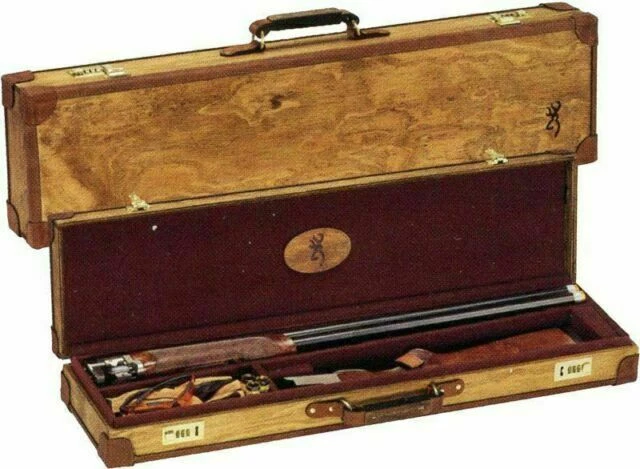 Browning 1428386 Madera Fitted Case - Wood/Brown