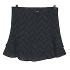 Witchery Size 12 Black Short Flare Party Office Skirt