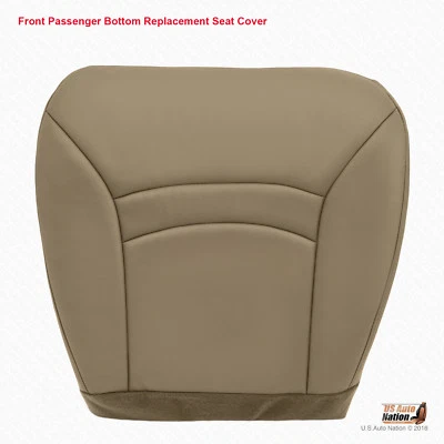 Ford E250 Econoline 2000 2001 2002 furgoneta - cubierta inferior de cuero sintético para pasajeros bronceado Foto 1 de 4