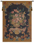 Bouquet XVIII in Bleu Floral French Tapestry Wallhanging  NEW