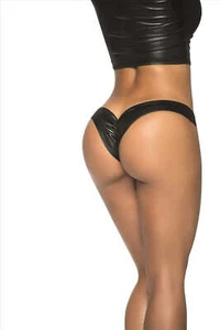 Parte inferior de bikini descarada trasera Mapale de tiro bajo mini (muchos colores disponibles) - Imagen 1 de 16