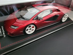 MR COLLECTION MODELS LAMBORGHINI COUNTACH 1/18 Rosso Efesto LAMBO052SE8 - Imagen 1 de 8