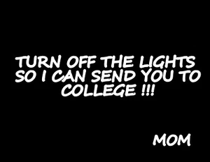 OFFICE HOME SUCCESS MOTIVATION TURN OFF THE LIGHTS FAN ART GIFT PHOTO PRINT - Picture 1 of 2