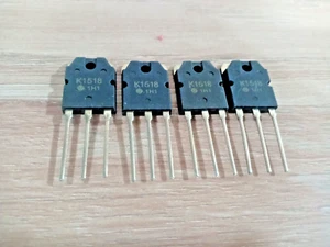 10pcs 2SK1518 MOSFET HITACHI TOP-3 PACKAGE ( K1518 ) - Picture 1 of 5