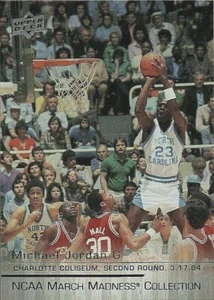2014-15 UPPER DECK MICHAEL JORDAN MARCH OF MADNESS COLLECTION #MJ-3 NCAA CARD - Picture 1 of 5
