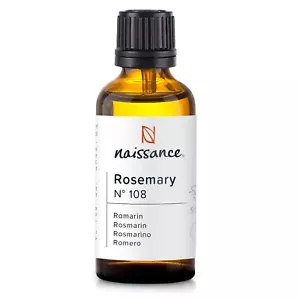 Naissance Rosemary Essential Oil (No. 108) - 50ml - Aromatherapy, Massage, Skin - Picture 1 of 9