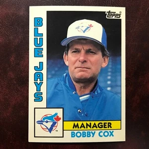 1984 Topps TIFFANY Set BOBBY COX #202 TORONTO BLUE JAYS - NM/MINT - Picture 1 of 2