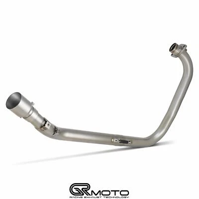 GRmoto Pipe/s for Royal Enfield HIMALAYAN / 410 2016-2024 Exhaust Downpipes H... - Image 1 of 3