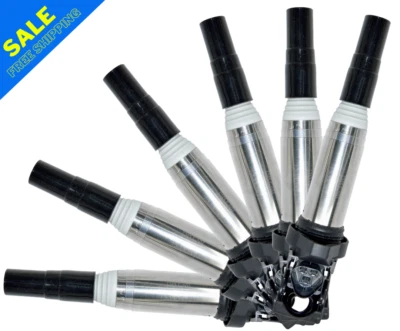 BREMI 6 BMW Ignition Coils with Spark Plug Connector Newest Version 12138657273 - Image 1 of 2