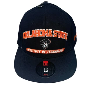 NEW Under Armour OSU COWBOYS Institute of Technology Men's Cap Fitted Hat Size L - Picture 1 of 6