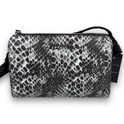 Сумочка через плечо женская Kenneth Cole Reaction небольшая искусственная змея Wilson кожа - Изображение 1 из 4
