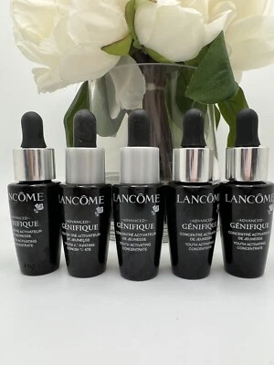 5X Lancome Advanced Genifique Youth Activating Concentrado 8 ml / 0,27 oz cada uno NUEVO Foto 1 de 2