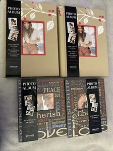 Vintage Pinnacle Set Of 4 Photo Albums. 4x6/5x7/ 240/208 Photo Albums New! 2013 - Picture 1 of 12