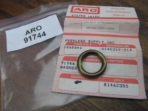ARO Ingersoll Rand 91744 Brass Washer - Picture 1 of 3