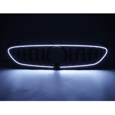 Parrilla de parachoques delantero LED para Mercedes Benz Clase C 2022-2025 W206 C200 C300 Foto 1 de 4