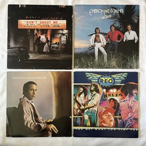 CLASSIC ROCK Vinyl LOT: Elton John, Paul Simon, REO Speedwagon, ELP Vintage LP's - Picture 1 of 23