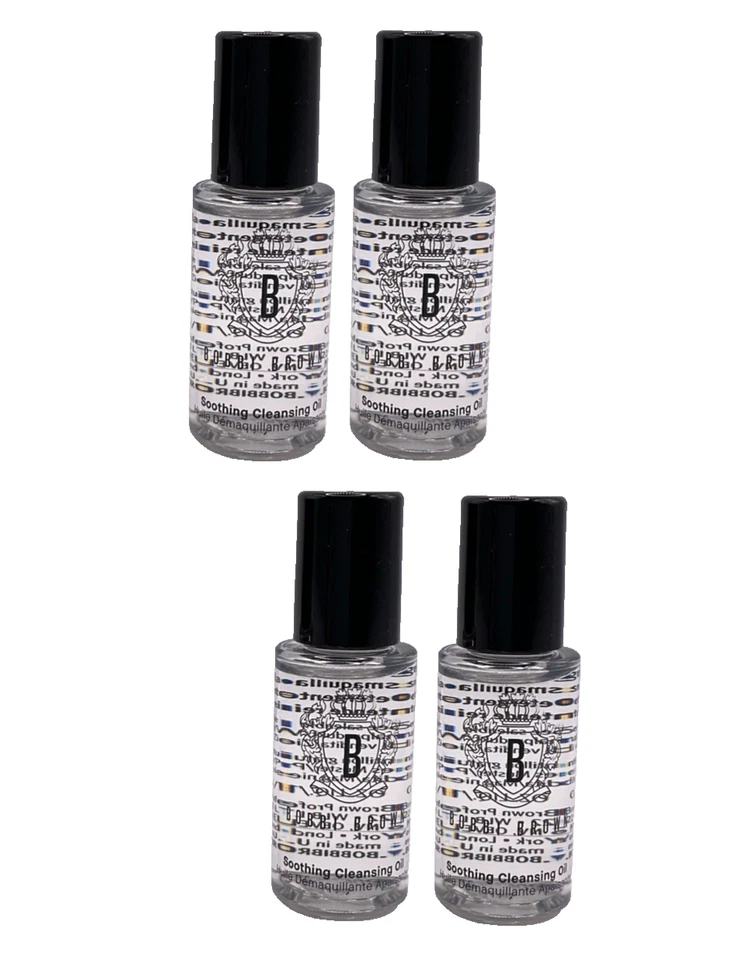 Aceite Limpiador Calmante Bobbi Brown 15 ml/0,5 fl oz cada Juego de 4 Tamaño de Viaje Foto 1 de 4