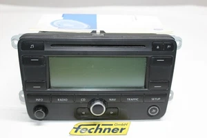 Radio VW Golf V 5 1K0035191E RNS300 reproductor de CD con código - Imagen 1 de 3