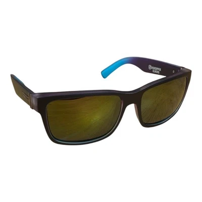 Gafas de sol Von Zipper Elmore púrpura azul con lentes doradas playa surf cremallera Foto 1 de 4