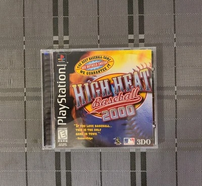 High Heat Baseball 2000 (Sony PS1, Video Game) 3DO Like New Used Excellent Cond  - Image 1 of 2