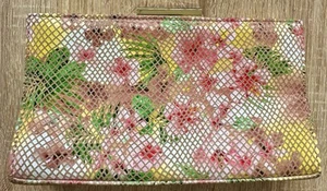 Van Dal Zinnia Clutch Abendtasche mit Kette in tropischem Blumenmuster  - Bild 1 von 8