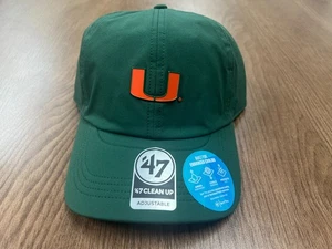 Miami Hurricanes 47 BRRR PRO CYCLE CLEAN UP STRAPBACK MÜTZE PERFORMANCE NCAA $50 - Bild 1 von 4
