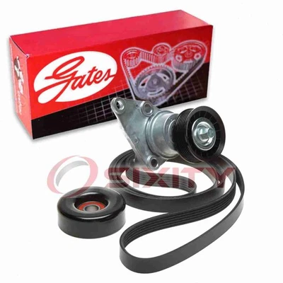 Gates Serpentine Belt Drive Component Kit for 2001-2002 GMC Sierra 3500 6.0L eh — 第 1/4 张图片
