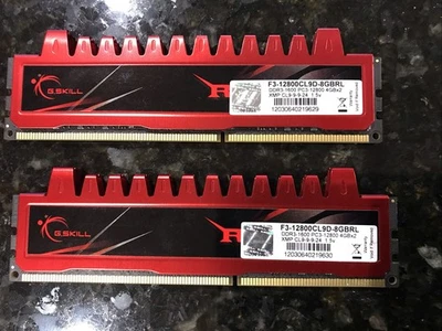 G. SKILL RIPJAWS 8 GB (2x4 GB) DDR3-1600 CL9 PC3-12800 UDIMM DDR3 Memoria RAM 1,5 V Foto 1 de 2