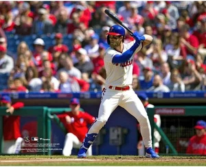Bryce Harper Philadelphia Phillies Unsigned Batting Stance Photo - Picture 1 of 1