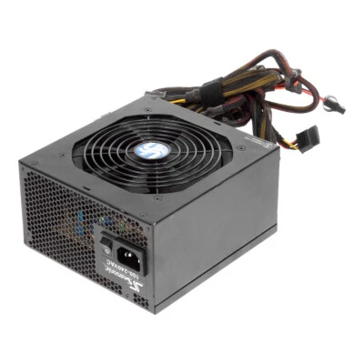 Netzteil SEASONIC SS-430GM Active PFC F3 430W 80+ ATX 20+4-PIN SATA MOLEX ATX12V - Bild 1 von 3