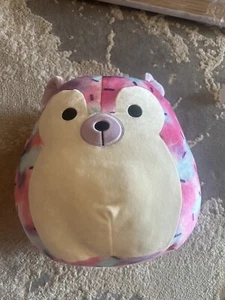 "Juguete de peluche Squishmallows original Yasmin Hedgehog 12"" Squishmallow Tie Dye 1 lb" - Imagen 1 de 3
