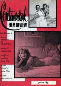 Continental Film Review Magazine Senta Berger Karin Schubert Exotic Sexy Photos - Picture 1 of 2