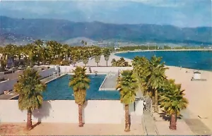 Cartolina anni 50 Santa Barbara California San Giorgio Smorgasbord 24-11725 - Foto 1 di 2