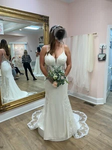 Stella York 7118 Ivory NWT Wedding dress - Picture 1 of 7