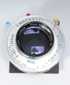 FUJI FUJINAR 25 CM F/4,5 ZOLL SHANEL-5B-S AUSLÖSER MIT SAUBEREM GLAS, KLEBRIGEM AUSLÖSER - Bild 1 von 12