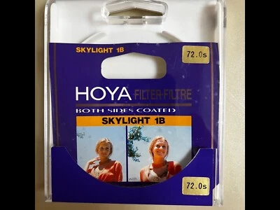 HOYA Filter (72.0s) SkyLight 1B Both Sides Coated Unopened  - Image 1 of 2