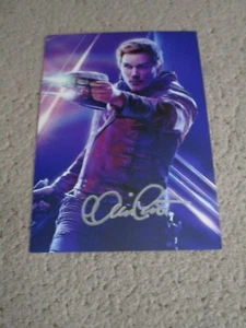CHRIS PRATT signed 4x6 Foto GUARDIANS OF THE GALAXY STAR LORD AUTOGRAMM 1 - Bild 1 von 1